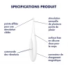 Satisfyer Twirling Delight - Vibromasseur Compact et Précis