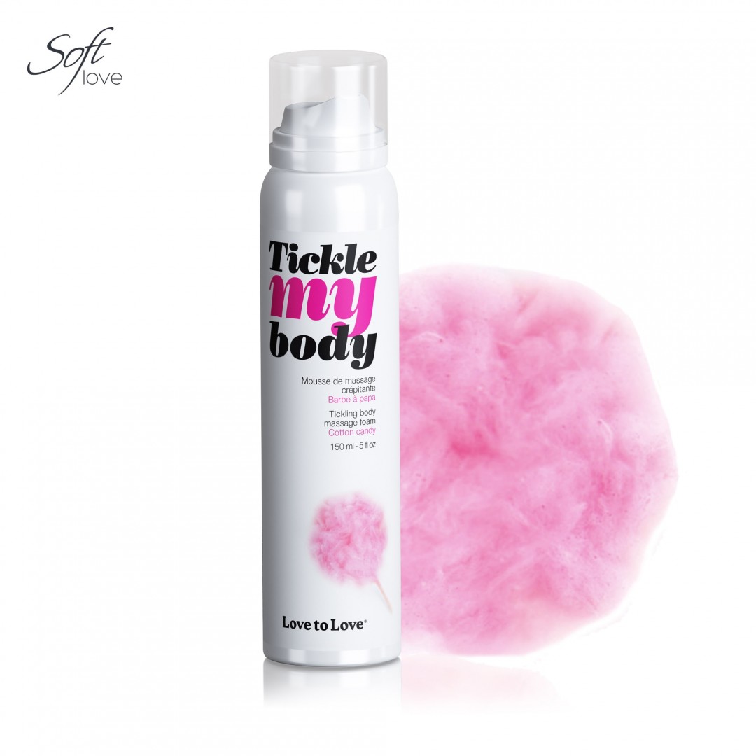 Mousse de massage onctueuse et crépitante - Tickle my body
