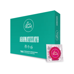 Préservatif Aromatisé Banane, Fraise et Chocolat