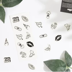 10 Tatouages temporaires - Candy Collection