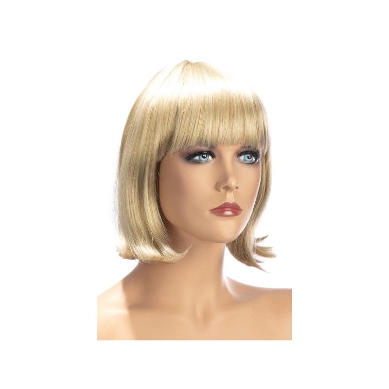 Perruque Sophie Brun noir, Blond ou Roux