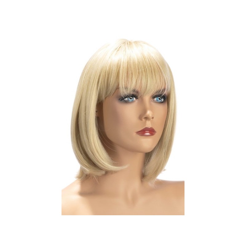 Perruque Camila mi longue Brun noir ou Blond