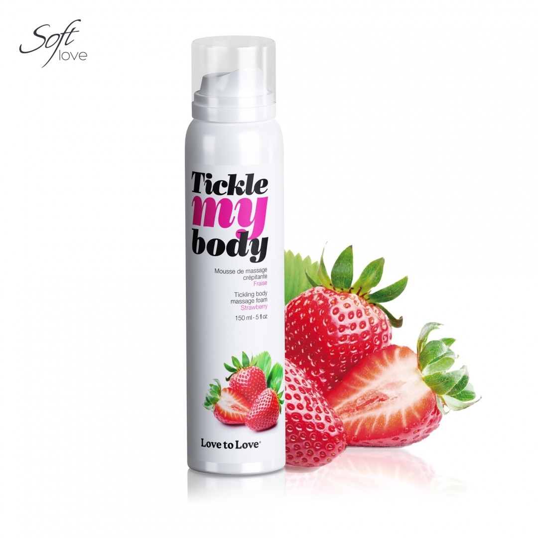Mousse de massage onctueuse et crépitante - Tickle my body