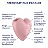 Satisfyer Cutie Heart : Vibromasseur Compact et Ludique