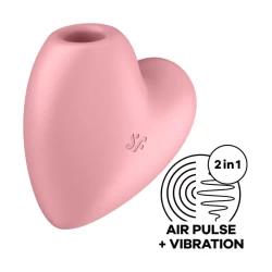 Satisfyer Cutie Heart : Vibromasseur Compact et Ludique