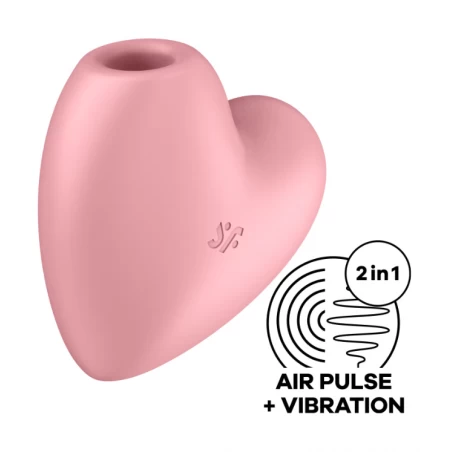 Satisfyer Cutie Heart : Vibromasseur Compact et Ludique