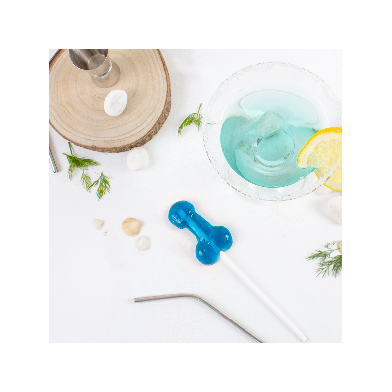 SUCETTE PÉNIS GIN TONIC AVEC ALCOOL