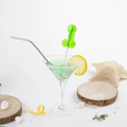 SUCETTE PÉNIS CAIPIRINHA AVEC ALCOOL