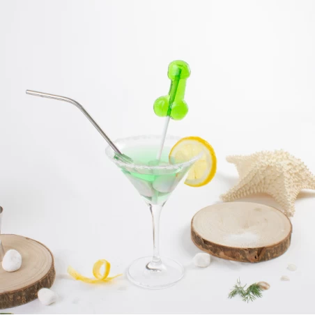 SUCETTE PÉNIS CAIPIRINHA AVEC ALCOOL