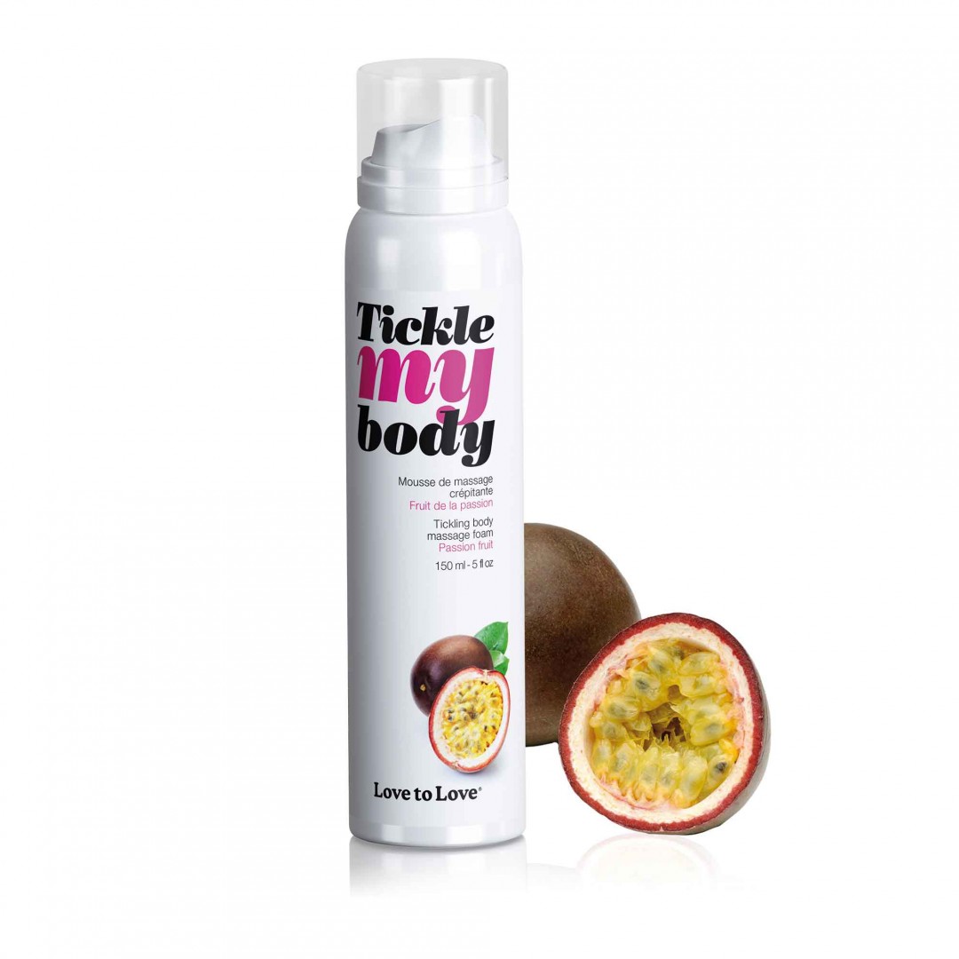 Mousse de massage onctueuse et crépitante - Tickle my body