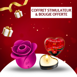 Coffret Stimulateur & Bougie coeur offerte