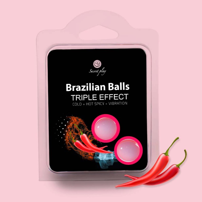 2 Boules brésiliennes triple effet