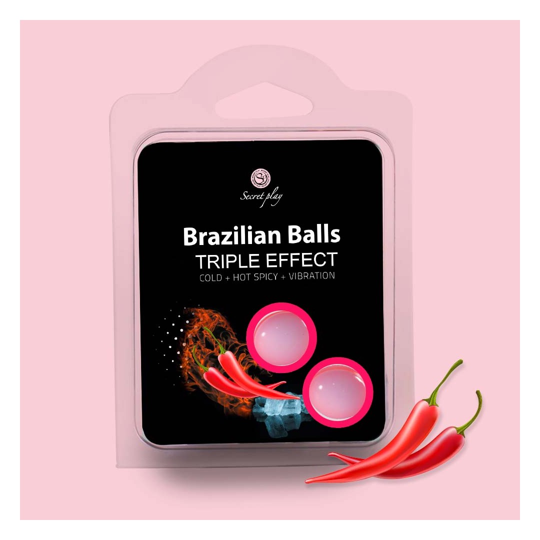 2 Boules brésiliennes triple effet