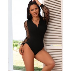 Body noir longues manches Chloé