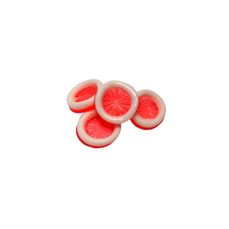 10 chewing-gum fraise en forme de préservatifs