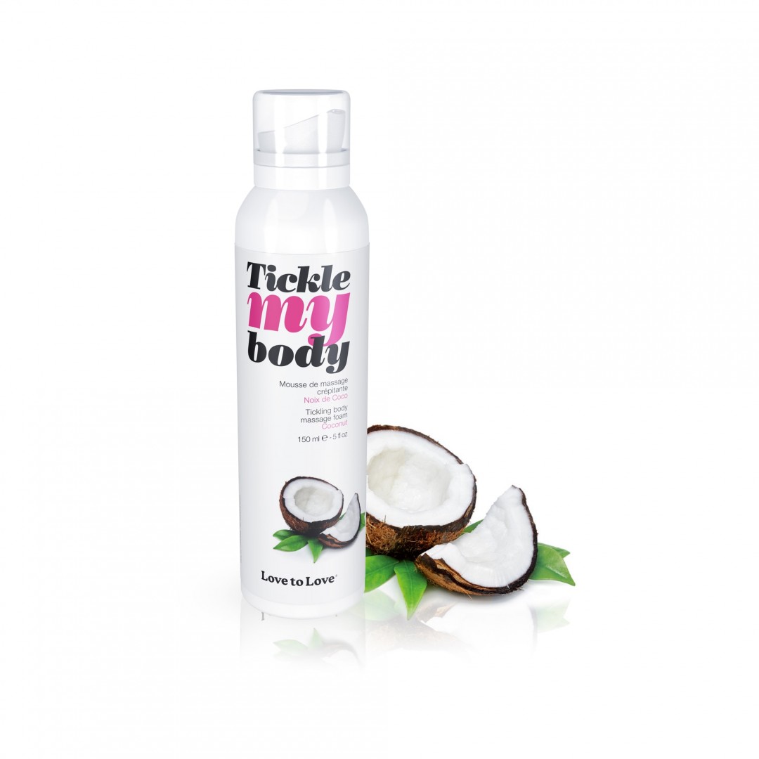 Mousse de massage onctueuse et crépitante - Tickle my body