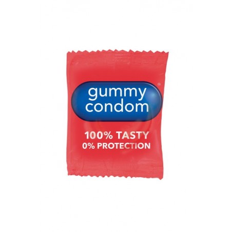 10 chewing-gum fraise en forme de préservatifs