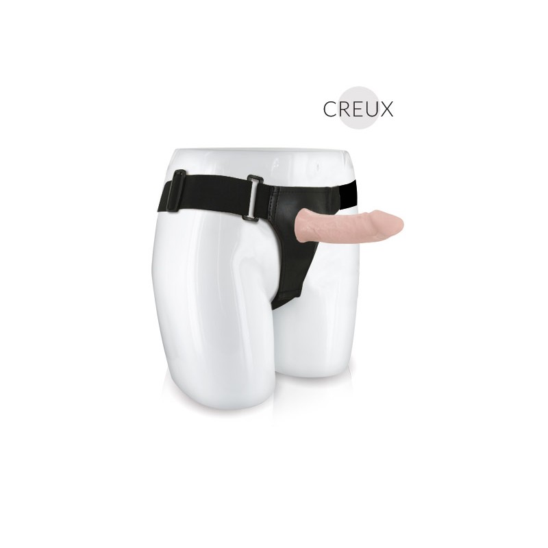 Gode ceinture creux vibrant