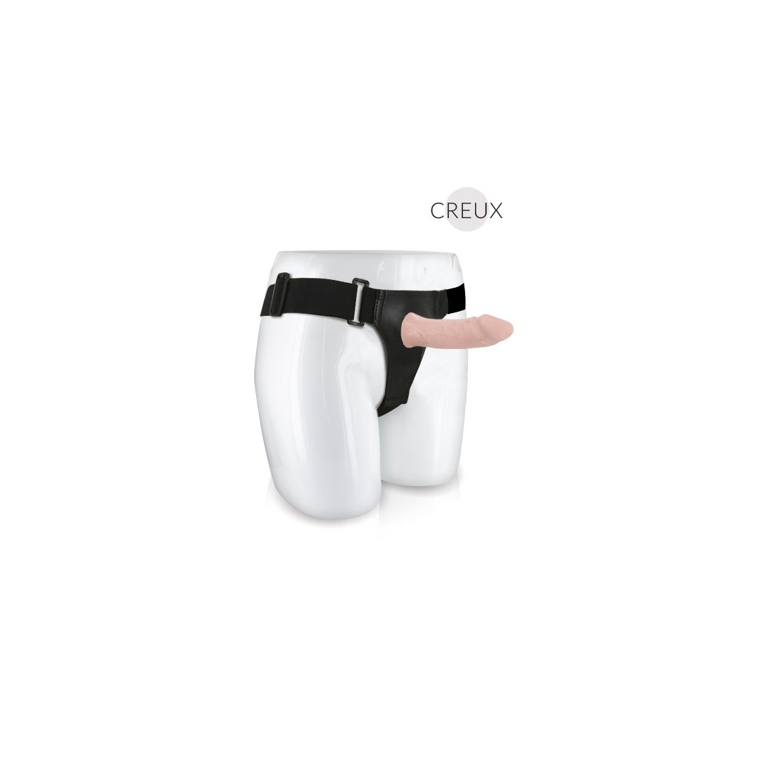 Gode ceinture creux vibrant