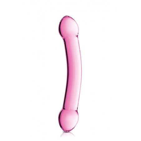 Dildo en verre incassable translucide nr7