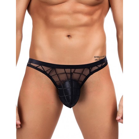 Sous-vêtements pour hommes string sexy noire Sous-vêtements pour hommes string sexy noire