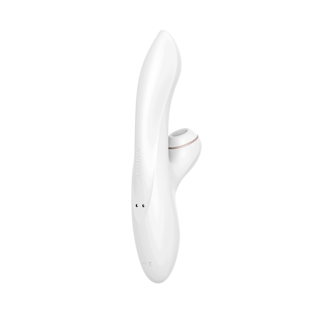 Vibromasseur avec stimulation clitoridienne par ondes Satisfyer Pro+ G-Spot