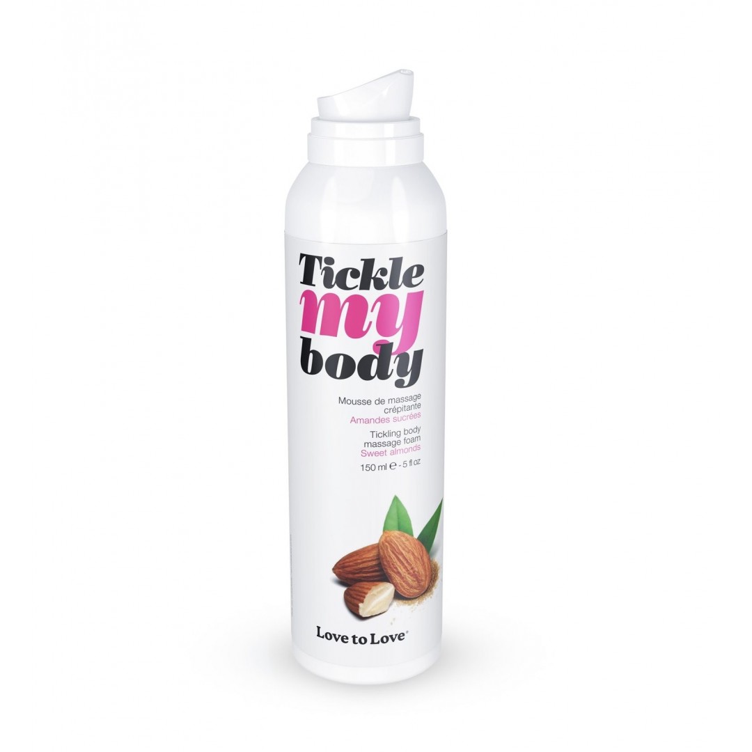 Mousse de massage onctueuse et crépitante - Tickle my body