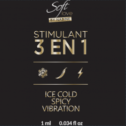 Monodose 1ml Stimulant 3 en 1 Soft Love