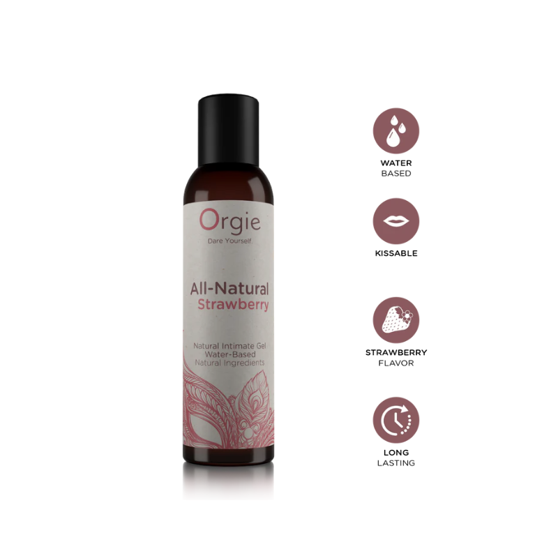 Gel Intime Naturel à la Fraise