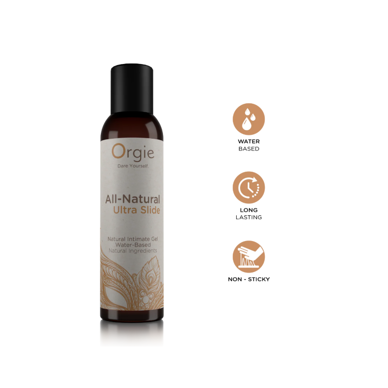 Gel intime naturel à base d’eau - Ultra Glissant 150ml
