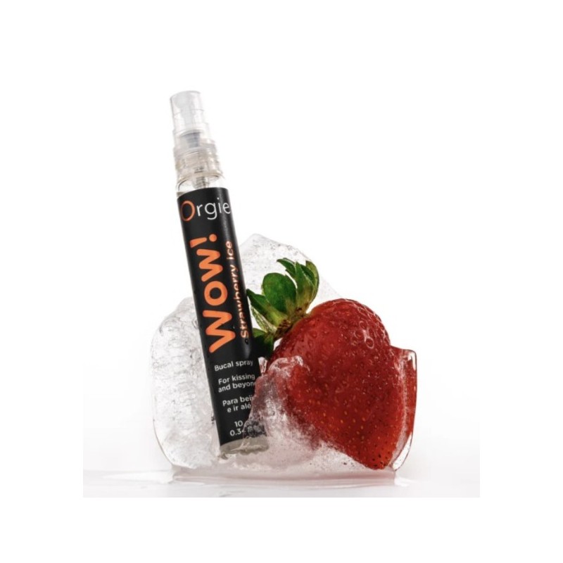 Spray buccal sensuel – Fraise ou Menthe, effet glacé