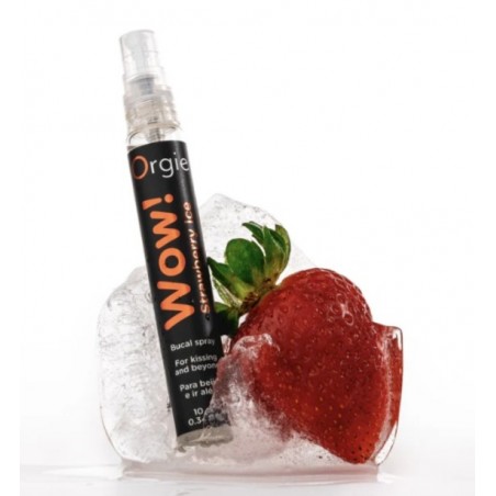 Spray buccal sensuel – Fraise ou Menthe, effet glacé