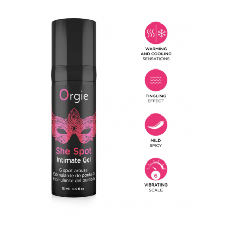 She Spot – Gel intime stimulant le point G