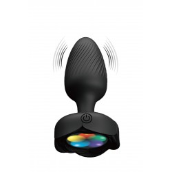 Plug Anal Vibrant et Lumineux – LED Multicolore