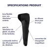 Masturbateur Wand Men Satisfyer | 50 Programmes et Waterproof