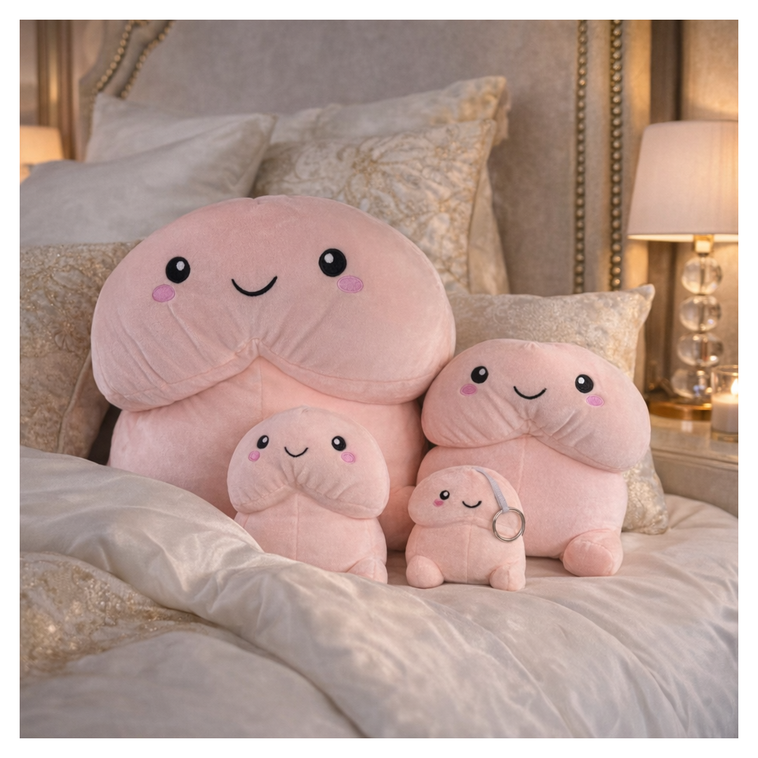 Peluche oreiller Doudoubit Soft Love en forme de pénis