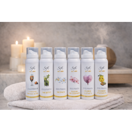 Mousse crépitante de massage et hydratante Soft Love 150ml