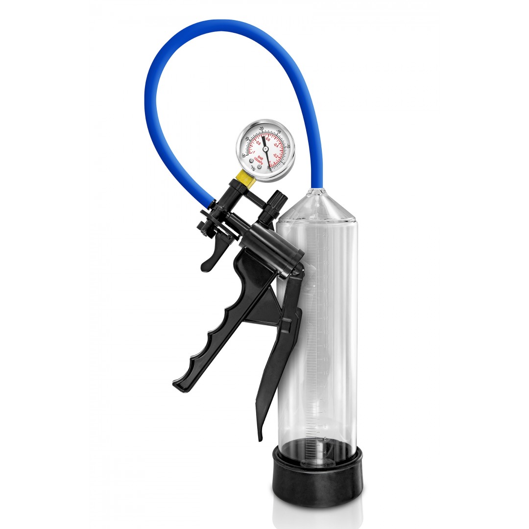 Pompe à pénis avec manomètre