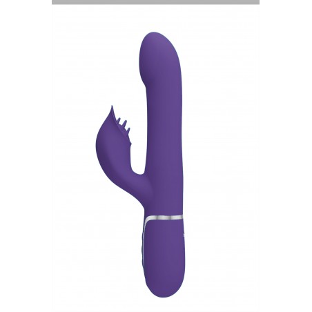 Vibromasseur Rabbit 4 en 1 en silicone waterproof