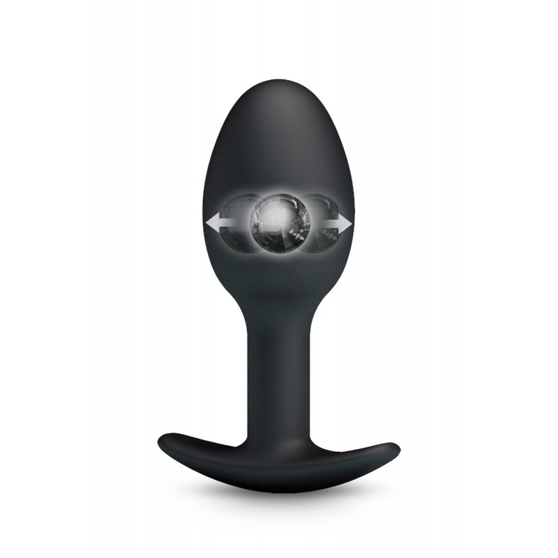 Plug anal avec bille oscillante