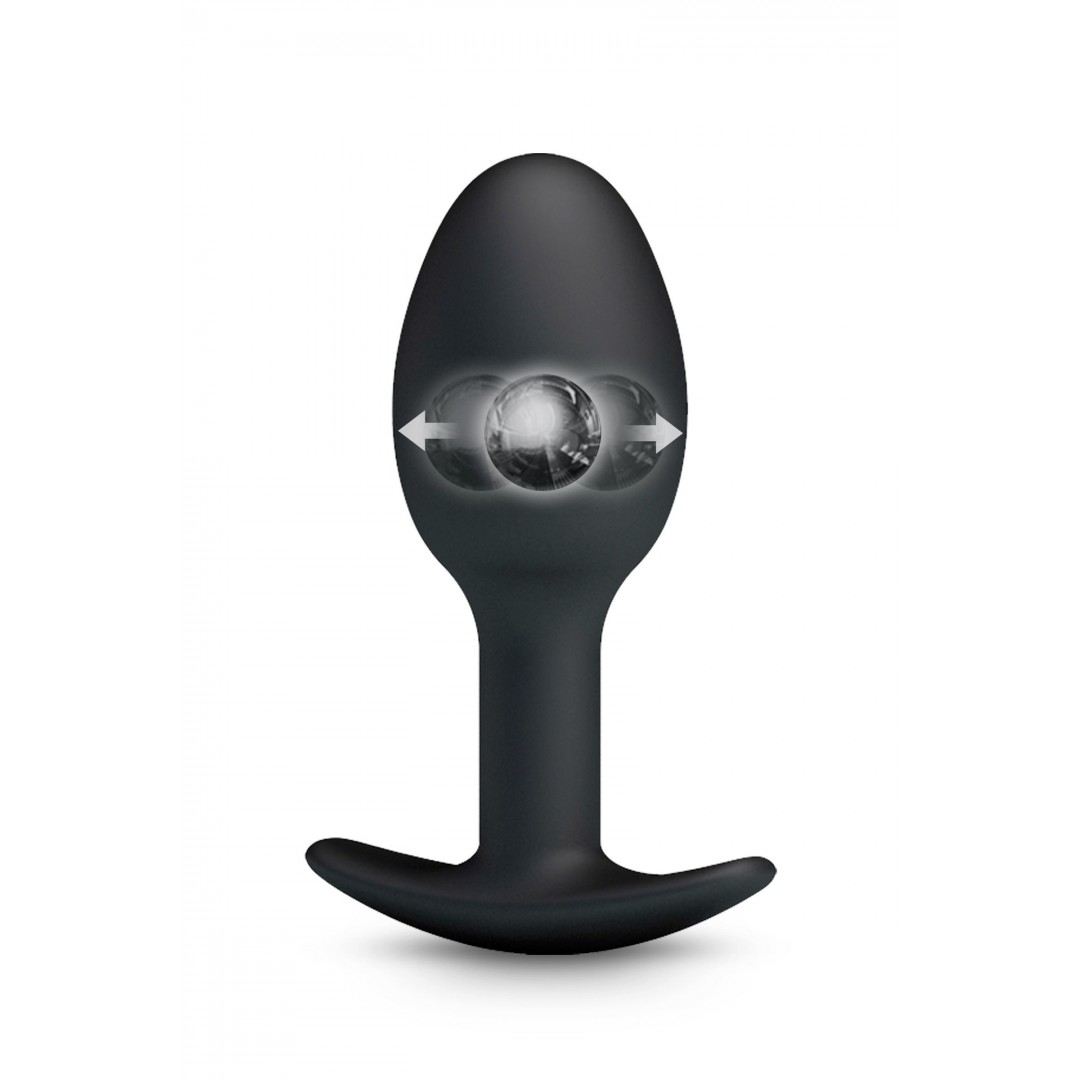 Plug anal avec bille oscillante