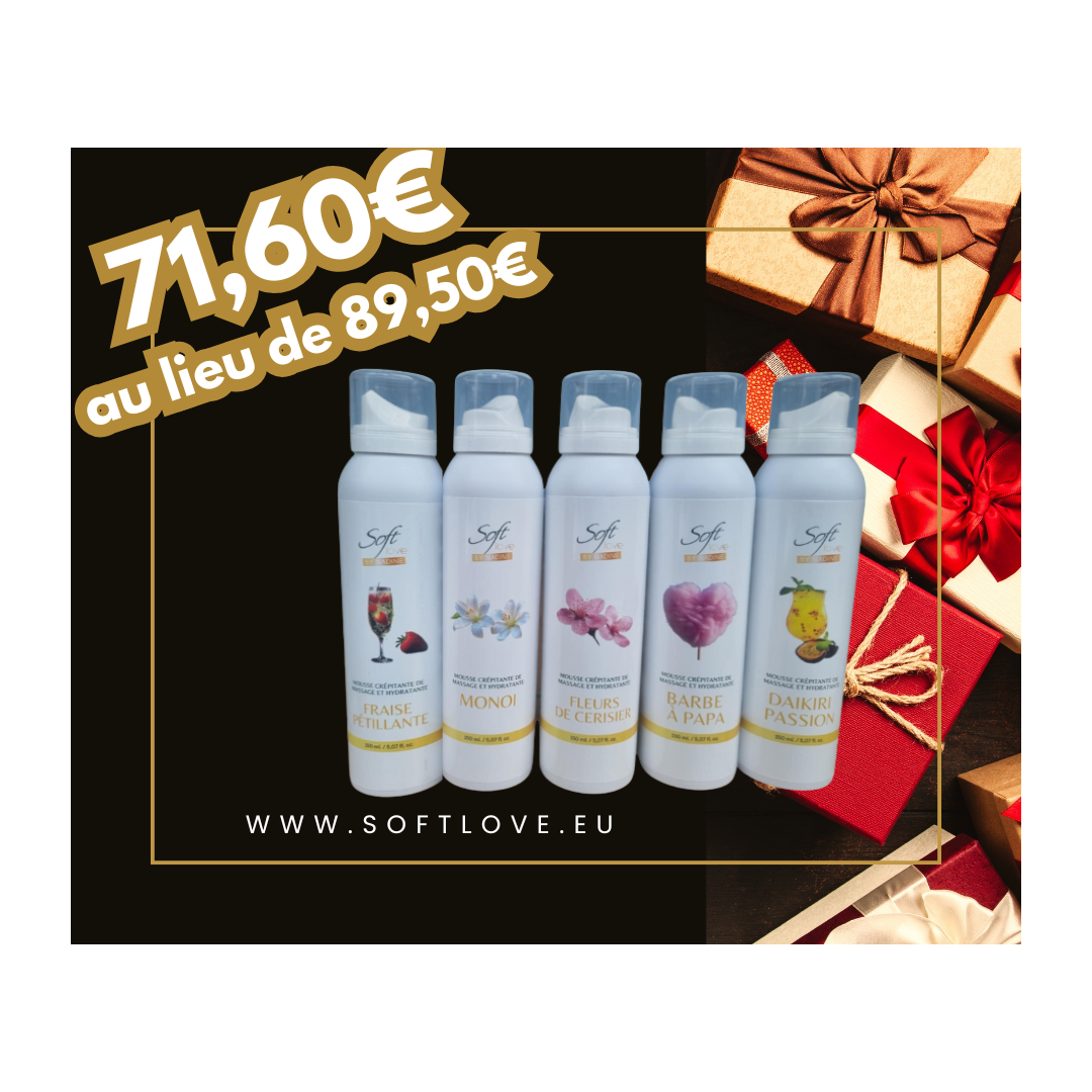4 + 1 offerte - Mousses de Massage