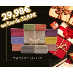 10 savons de Marseille en Coffret