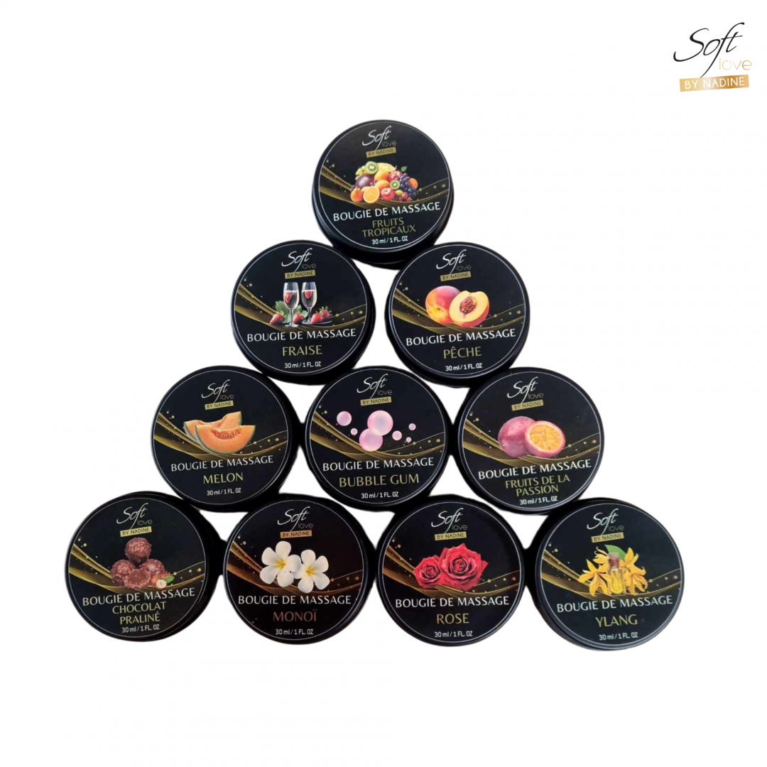 Bougie de Massage 30ml - Soft Love