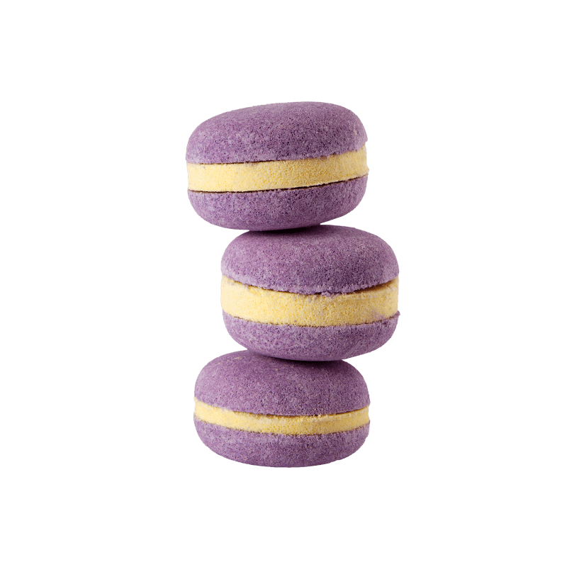 Macaron de bain hydratant parfumé