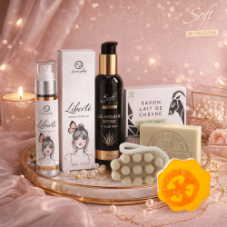 Kit Rituel Intime & Bien-être. kit soin intime femme. routine intime naturelle. soin corps femme