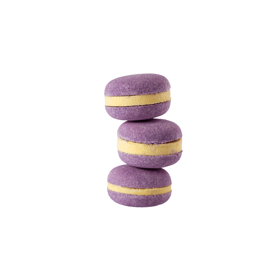 Macaron de bain hydratant parfumé