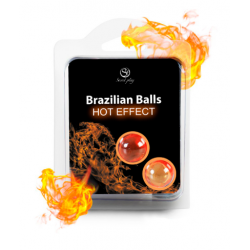 Boules brésiliennes effet chauffant X2