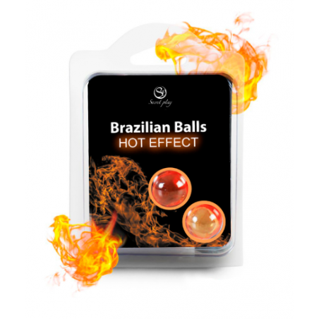 Boules brésiliennes effet chauffant X2