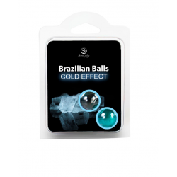 Boules brésiliennes effet glacé X2